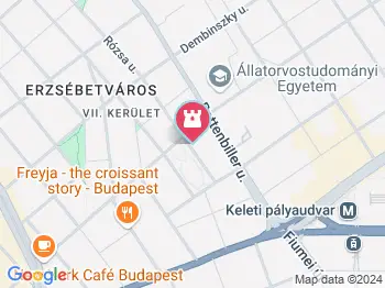 Budapesti Görögkatolikus Parókia Budapest a térképen