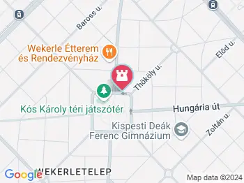 Budapesti Munkás Szent József templom Budapest a térképen