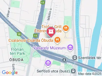 Budapesti Történeti Múzeum - Fürdő Múzeum Budapest a térképen