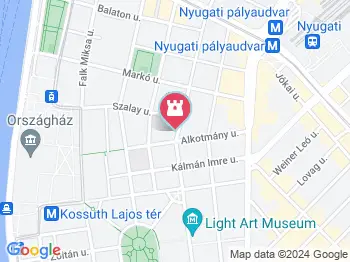 Budapesti Unitárius Templom Budapest a térképen