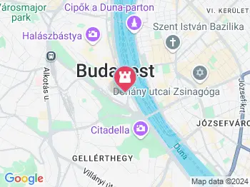Budavári nagy rondella Budapest a térképen