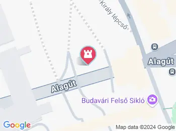 Budavári Sikló Budapest a térképen