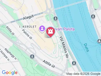 Budavári Várkápolna Budapest a térképen