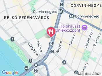 Buddha Original - Ferenc körút Budapest a térképen