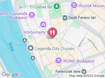 Buddha Original - Kristóf tér Budapest a térképen