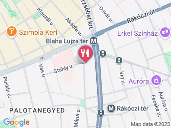 Buddies Burger - Blaha Budapest a térképen