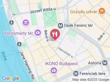 Buddy's Burger - Fehér Hajó utca Budapest a térképen