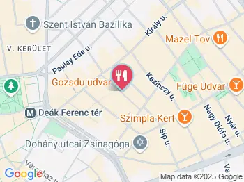 Buja Disznók - Gozsdu Budapest a térképen