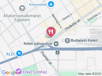 Burger King - Baross tér Budapest a térképen