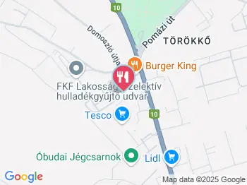 Burger King - Bécsi út Budapest a térképen