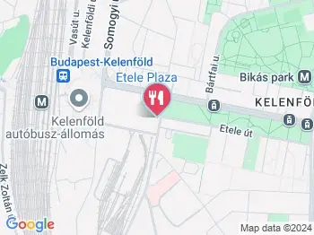 Burger King - Etele Plaza Budapest a térképen