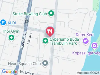 Burger King - Újbuda Center Budapest a térképen