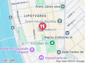 Burger & Love Budapest a térképen