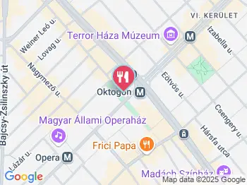 Cactus Juice Pub Budapest a térképen