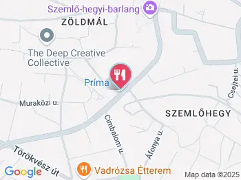 Café 57 Restaurant Budapest a térképen