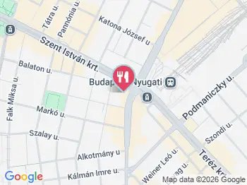 Cafe Bar - Atrium Fashion City & Hotel Budapest a térképen