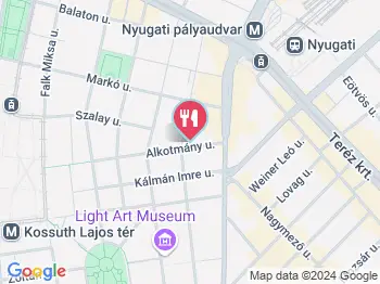 Cafe Bene Budapest a térképen