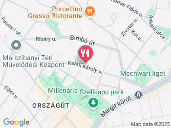 Café Blini Budapest a térképen