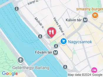 Cafe Brunch Budapest - Fővám tér Budapest a térképen