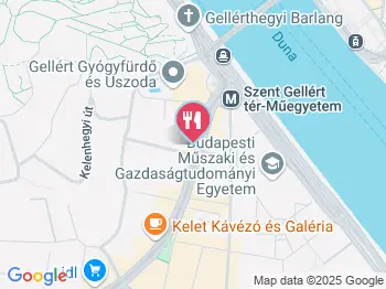 Café Créme Gottier Budapest a térképen