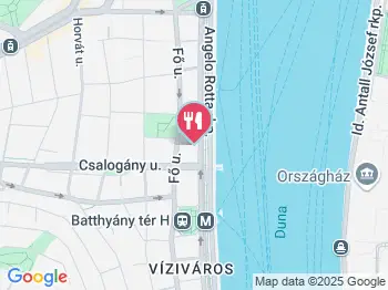 NOVO2 LOUNGE BAR Budapest a térképen