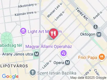 Cafe Elviszem Budapest a térképen