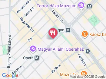 Cafe Frei Andrássy Budapest a térképen