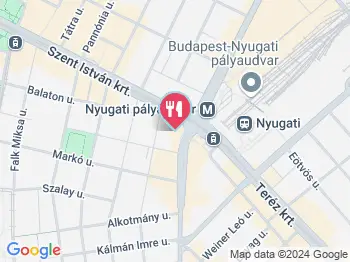 Cafe Frei - Atryum Fashion City Budapest a térképen