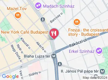 Cafe Frei - Blaha Budapest a térképen