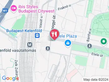 Cafe Frei - Etele Plaza Budapest a térképen