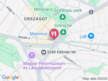 Cafe Frei - Mammut Budapest a térképen