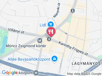 Café Frei - Móricz Budapest a térképen