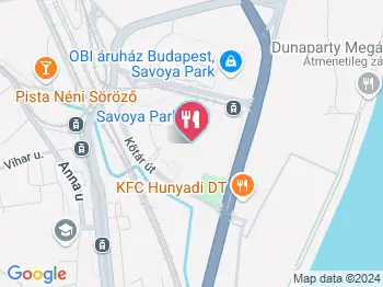 Cafe Frei - Savoya Park Budapest a térképen