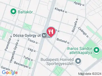 Cafe Frei - Vision Towers Budapest a térképen