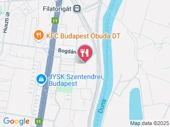 Cafe Frei Waterfront Budapest a térképen