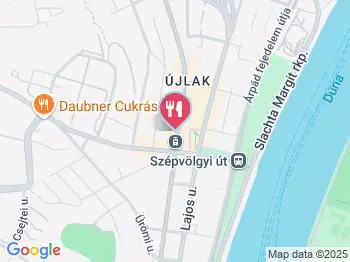 Café GlassHouse Budapest a térképen