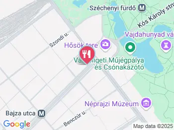 Café Kara Budapest a térképen