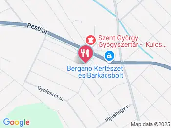 Café Kert Budapest a térképen