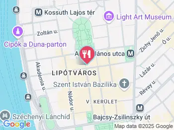 Cafe Mayer Budapest a térképen