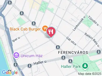 Cafe & Bar Mester Street Budapest a térképen