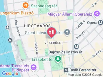 Café Montmartre Budapest a térképen