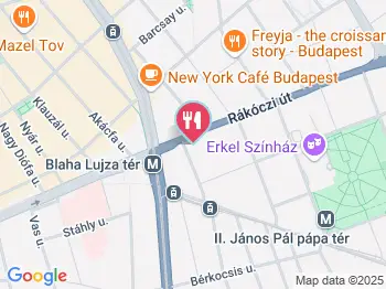 Cafe Palace - Hotel Novotel Budapest Centrum Budapest a térképen