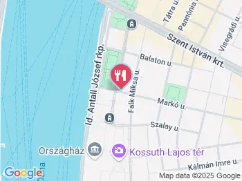 Cafe Pilot Budapest a térképen