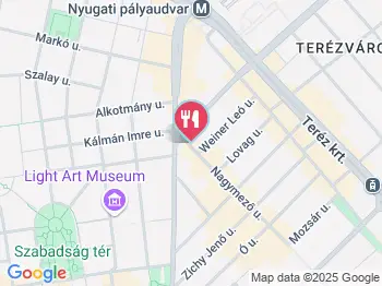 Café Shisa Étterem & Kávézó Budapest a térképen