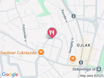 Cafe Teide Budapest a térképen