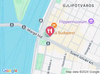 Cafepane Budapest a térképen