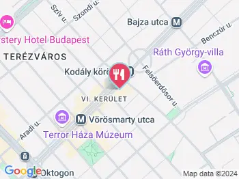 Caferol Kávézó & Bistro Budapest a térképen