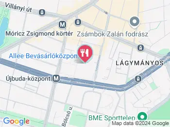 Caffè Vergnano - Allee Budapest a térképen