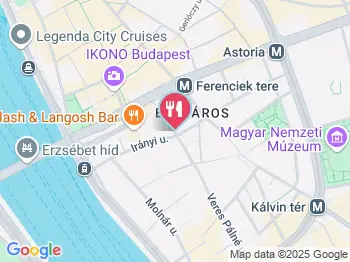 Caffé Bocca Budapest a térképen