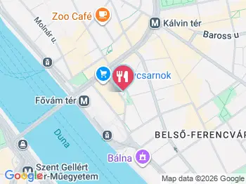 Caffé Dolce Napoli Budapest a térképen